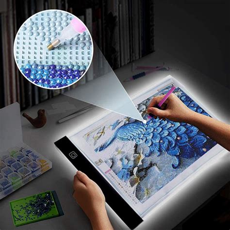 diamond art light board|diamond painting light board sizes.